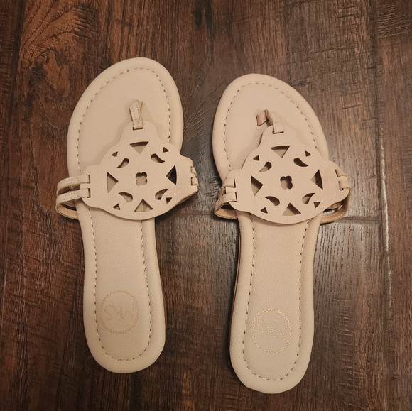 MKS Tan sandals size 6 - Picture 1 of 2